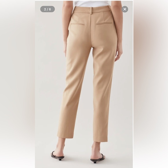 Anine Bing Ophelia Trousers Beige size 30 BNWT - Picture 3 of 13